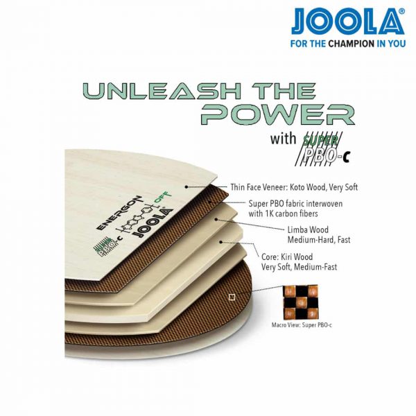 JOOLA ENERGON SUPER PBOC BLADE Sport Expert (Thailand)